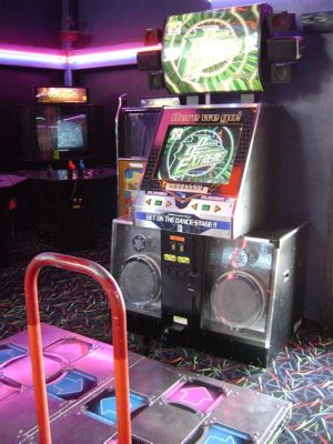 Dance Dance Revolution: Neon Lights Flashing on the Arcade Floor, Rhythm Takes Over Your Soul!